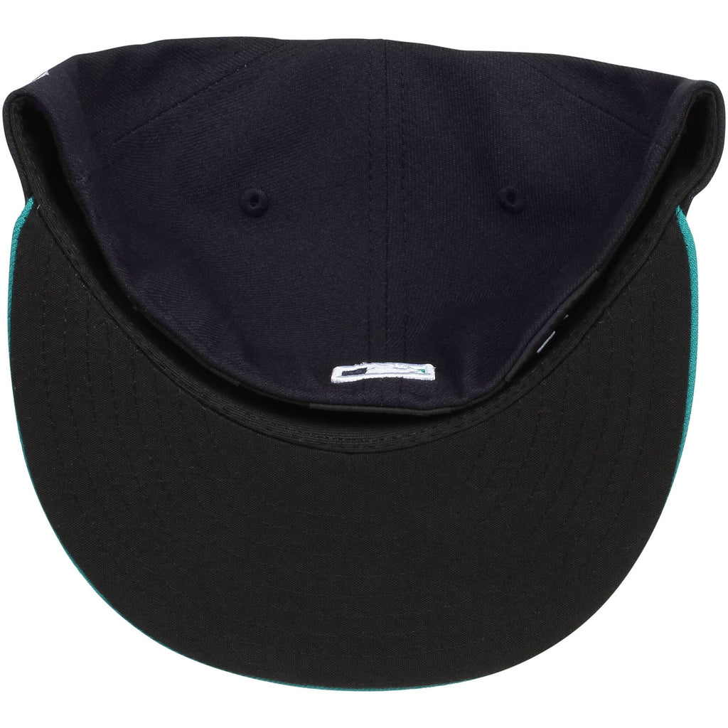 Seattle Mariners New Era Navy/Aqua Alternate Authentic Collection On Field 59FIFTY Fitted Hat for Men product image 5,