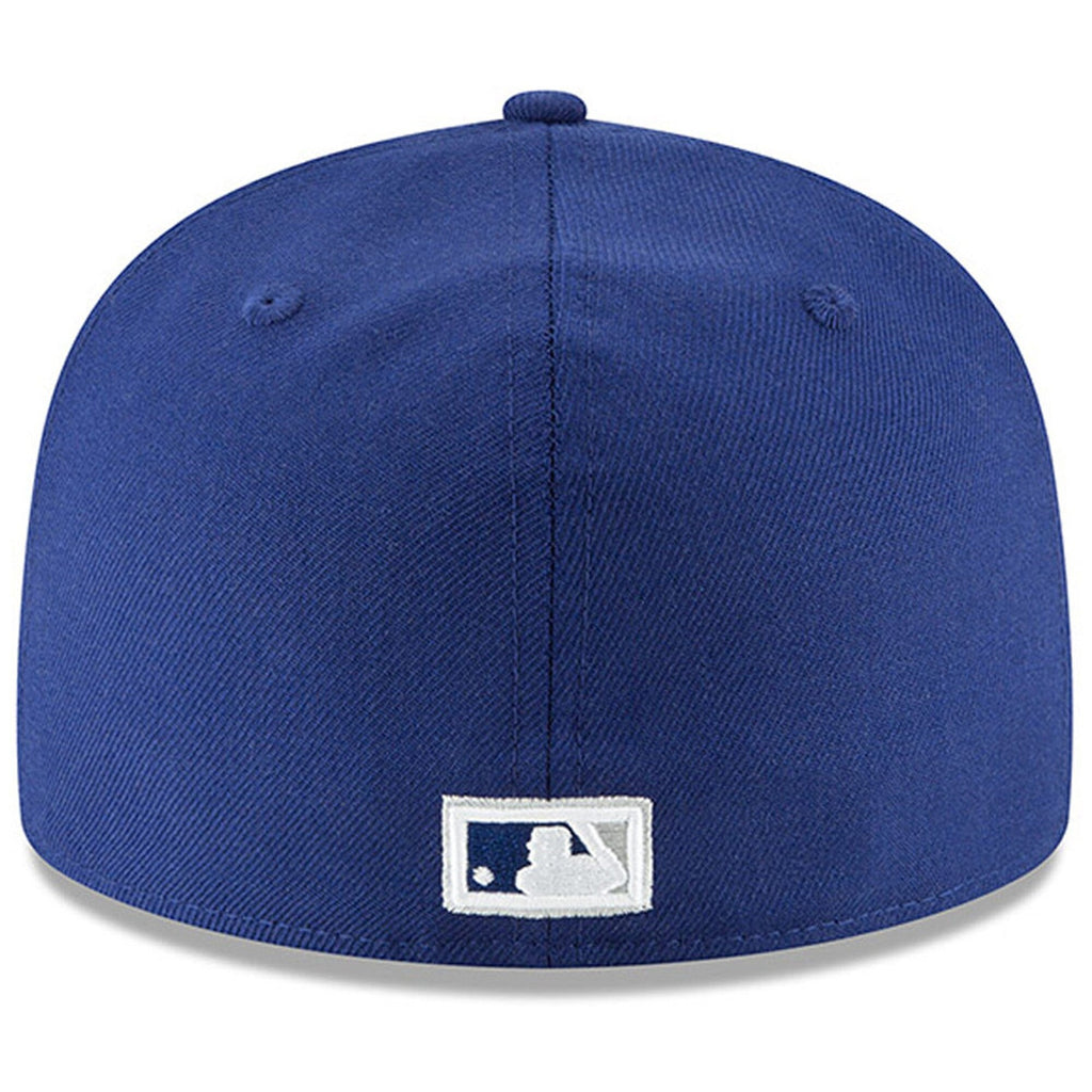 Chicago Cubs New Era Royal Cooperstown 1914 Logo 59FIFTY Fitted Hat for Men product image 4, provided for visual reference