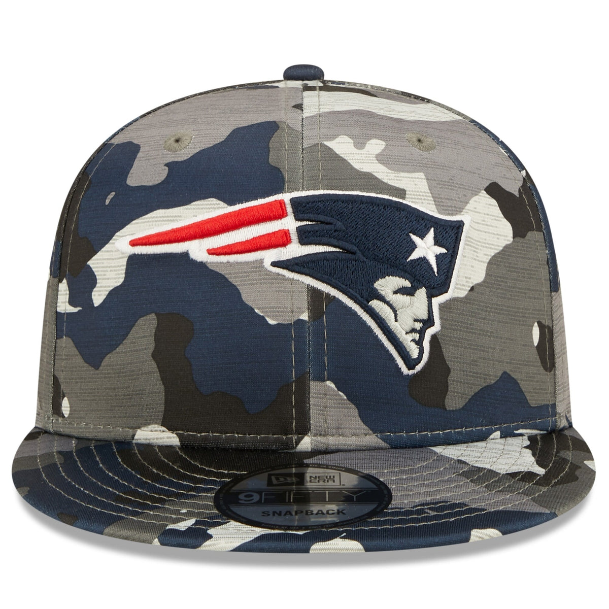 New England Patriots New Era Camo 2022 NFL Training Camp Official 9FIFTY Snapback Adjustable Hat for Men product image 2,