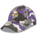 Minnesota Vikings New Era Camo 2022 NFL Training Camp Official 39THIRTY Flex Hat for Men product image 1, provided for