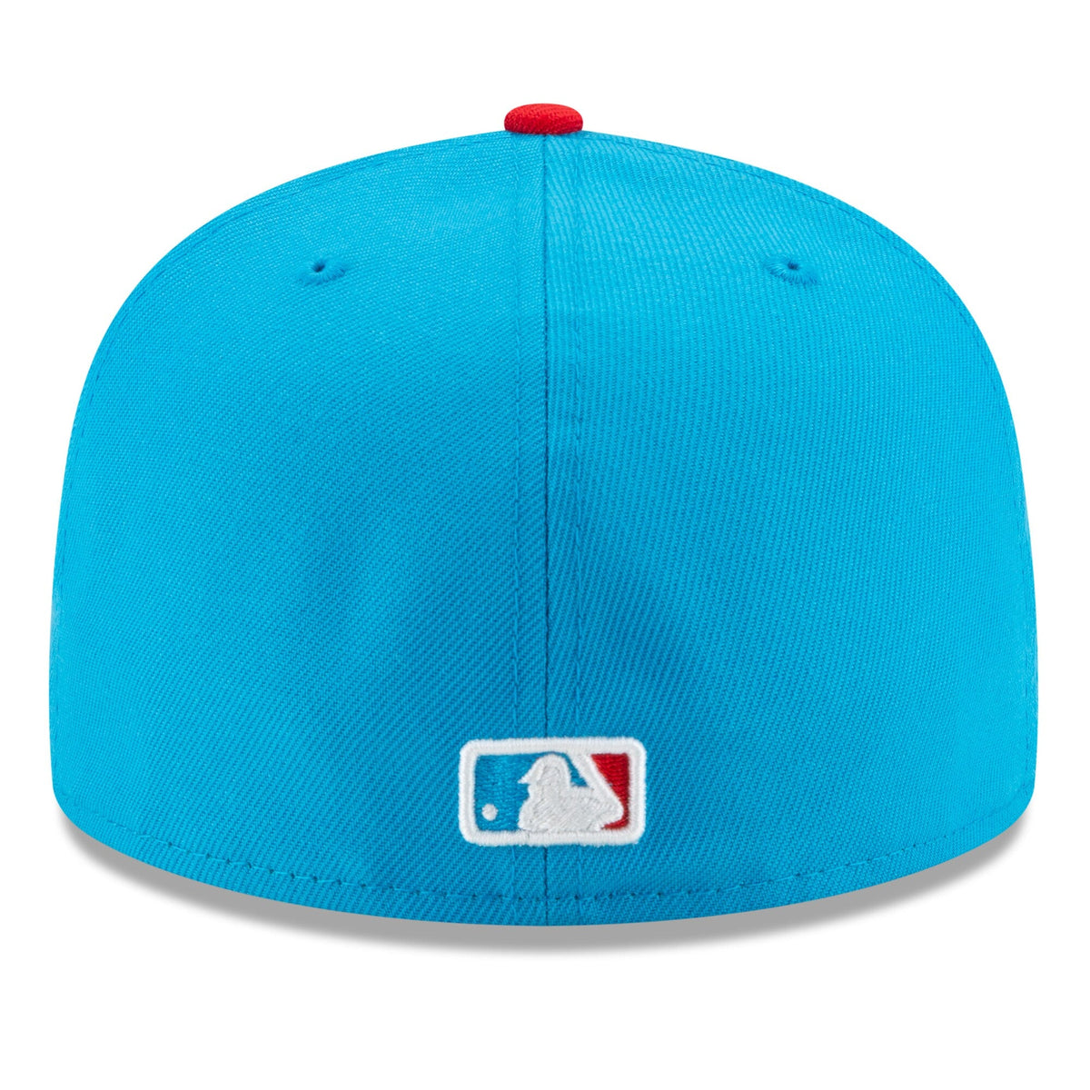 Miami Marlins New Era Blue/Red 2021 City Connect 59FIFTY Fitted Hat for Men product image 4, provided for visual reference