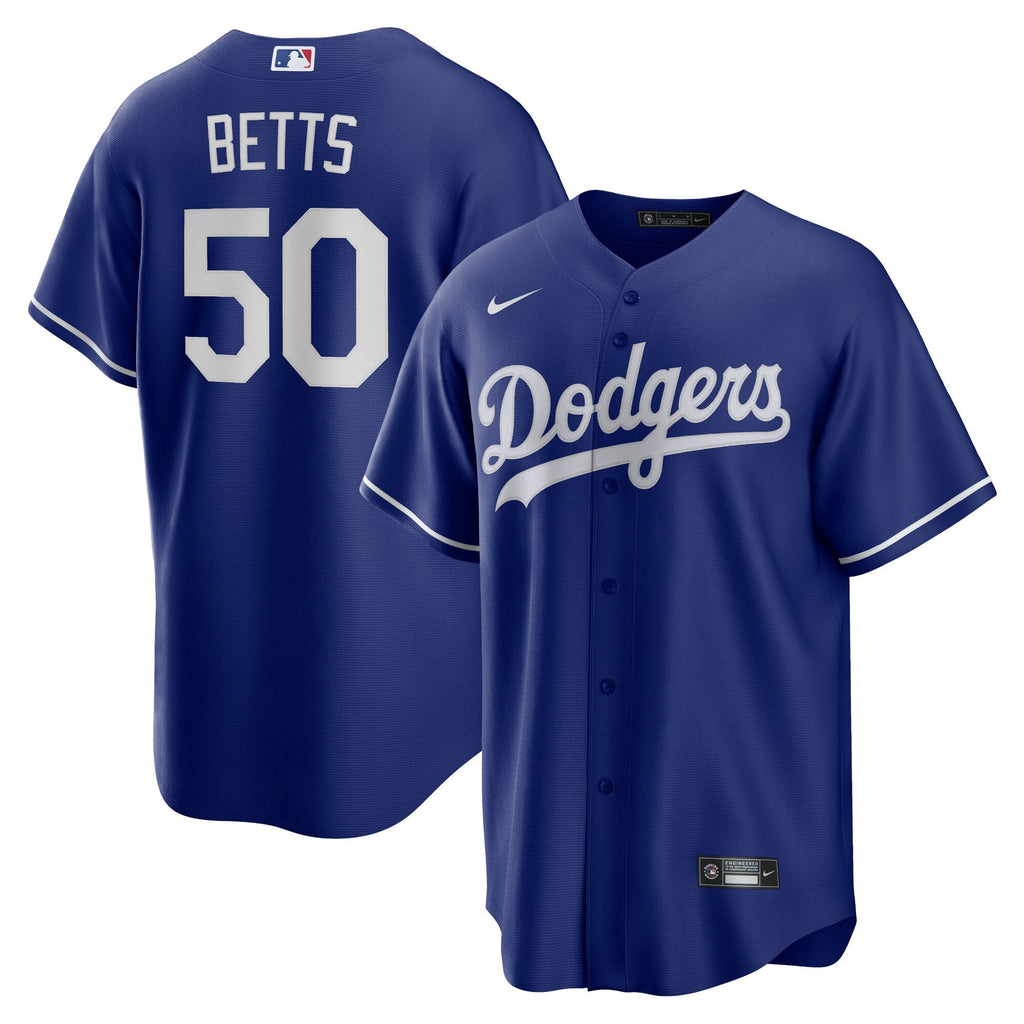 Los Angeles Dodgers Mookie Betts Nike Royal Alternate Replica Player Name Jersey for Men product image 1, provided for