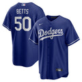 Los Angeles Dodgers Mookie Betts Nike Royal Alternate Replica Player Name Jersey for Men product image 1, provided for