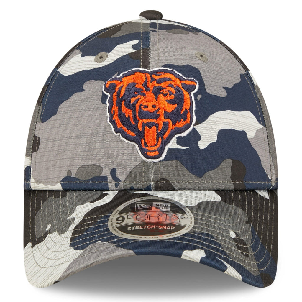 Chicago Bears New Era Camo 2022 NFL Training Camp Official 9FORTY Adjustable Hat for Men product image 2, provided for