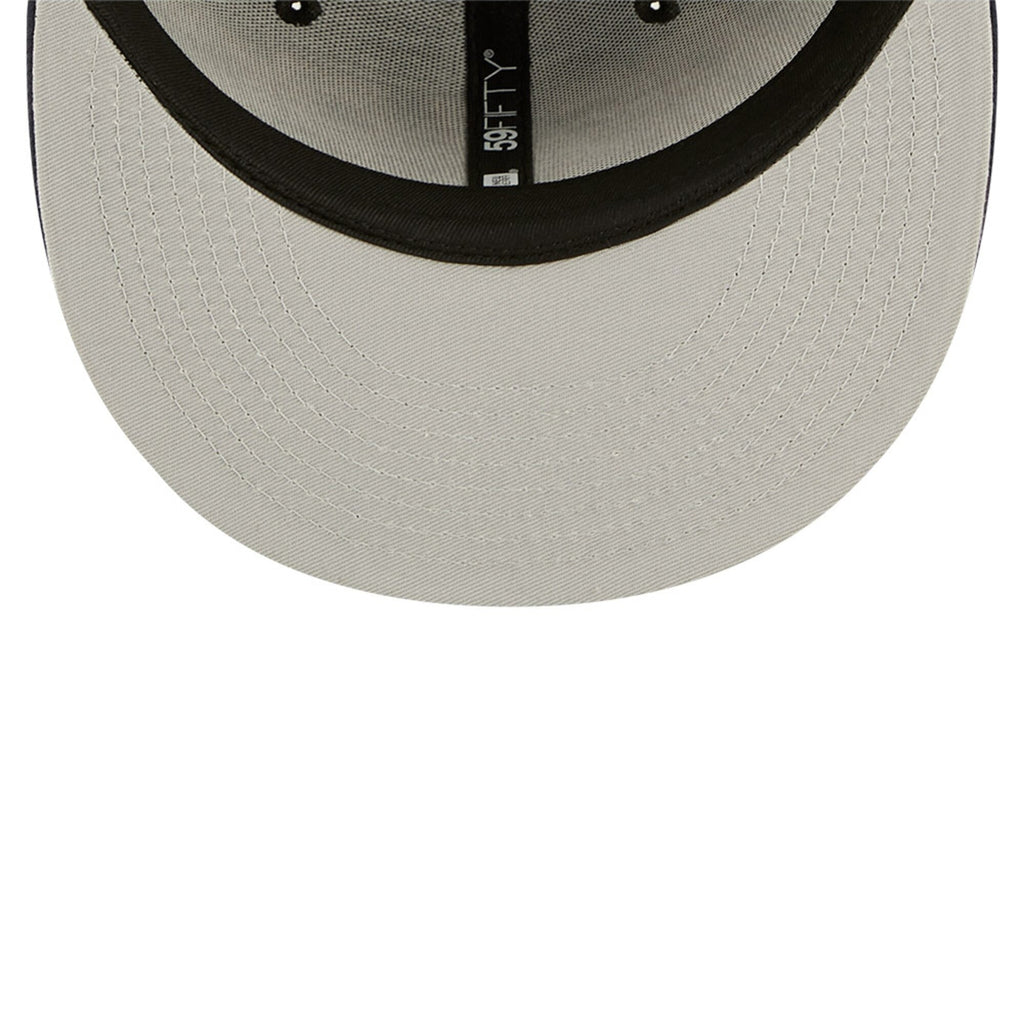 Chicago Bears New Era Black/Navy 2022 NFL Draft On Stage 59FIFTY Fitted Hat for Men product image 5, provided for visual