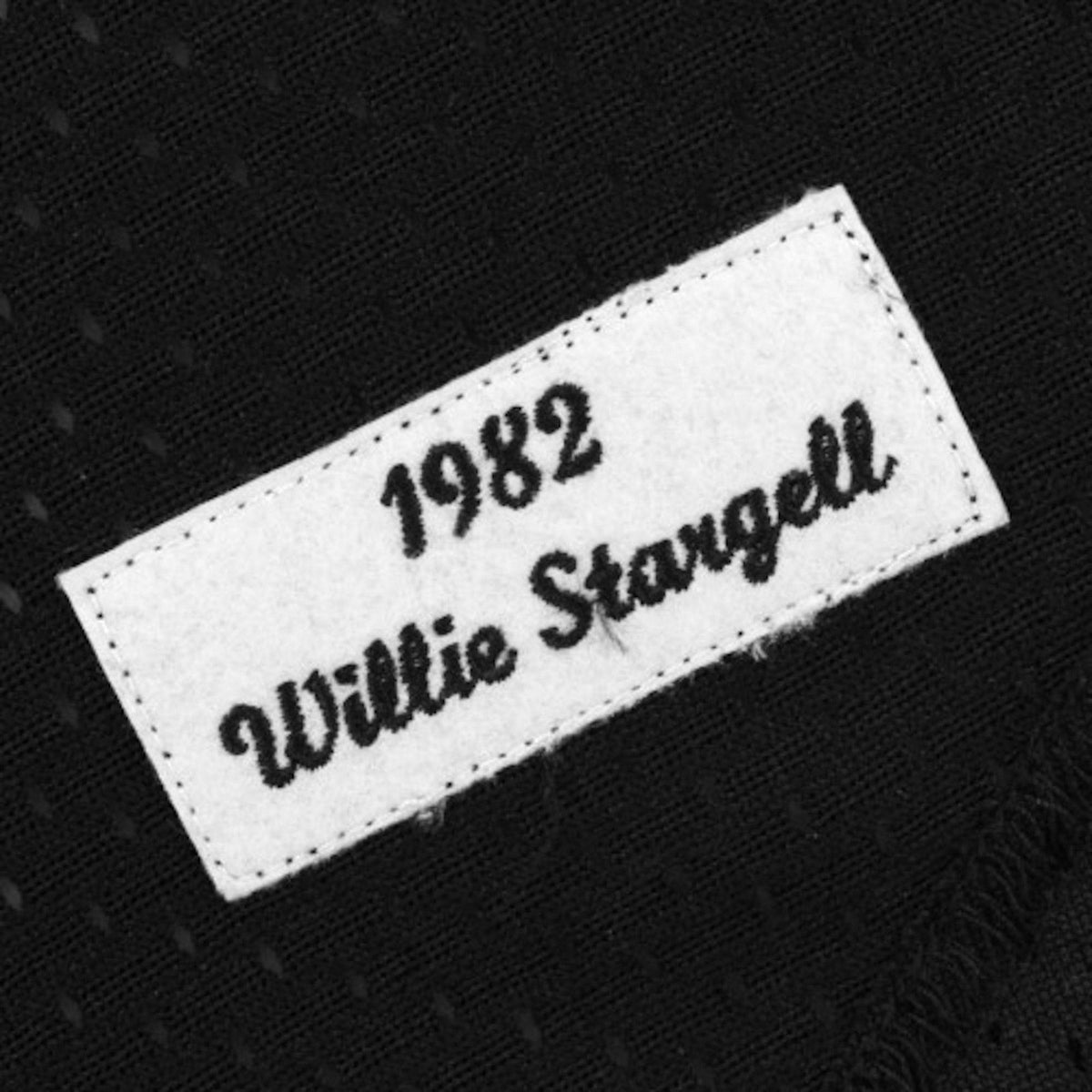 Pittsburgh Pirates Willie Stargell Mitchell & Ness Black 1982 Authentic Cooperstown Collection Mesh Batting Practice Jersey