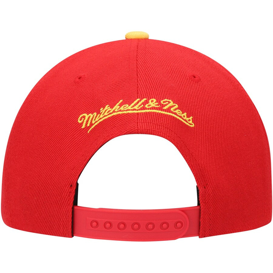 Houston Rockets NBA Core Basic HWC Mitchell & Ness Snapback Hat for Men product image 4, provided for visual reference and