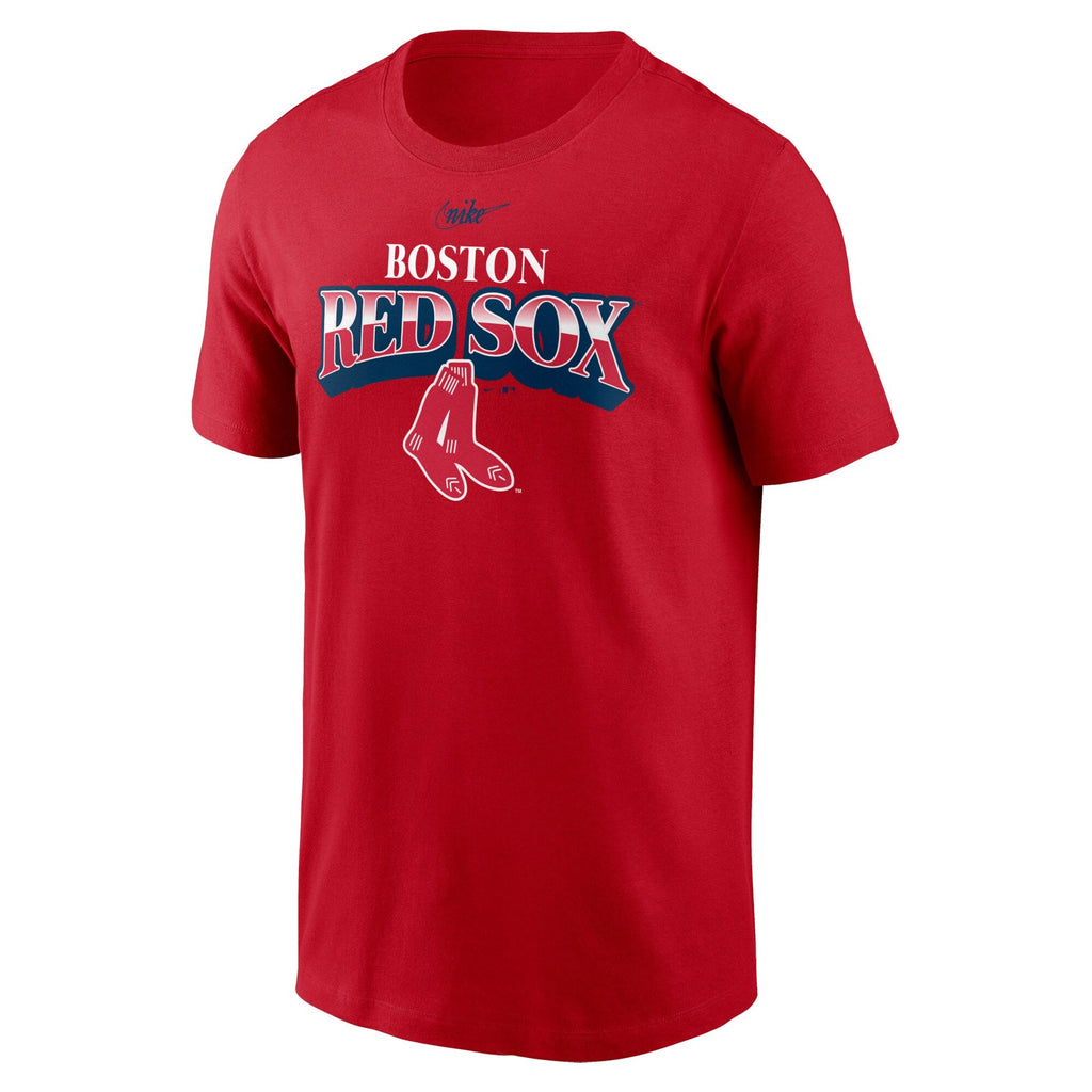 Boston Red Sox Cooperstown Rewind Red T-Shirt for Men product image 2, provided for visual reference and product detail