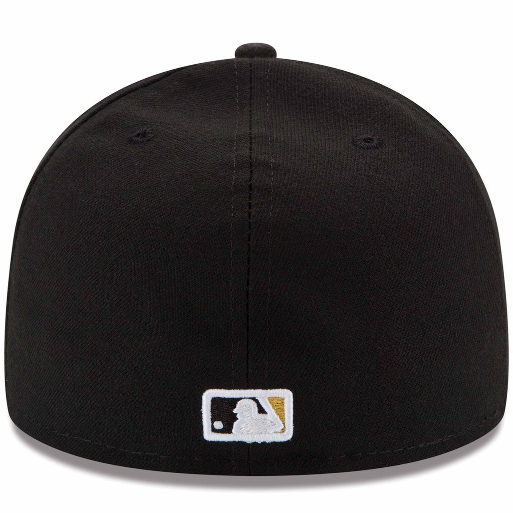 Pittsburgh Pirates New Era Black Game Authentic Collection On-Field 59FIFTY Fitted Hat for Men product image 4, provided for