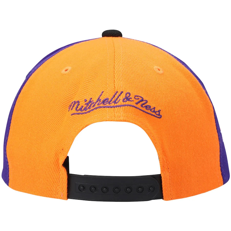Phoenix Suns NBA On The Block Mitchell & Ness Snapback Hat product image 4, provided for visual reference and product detail