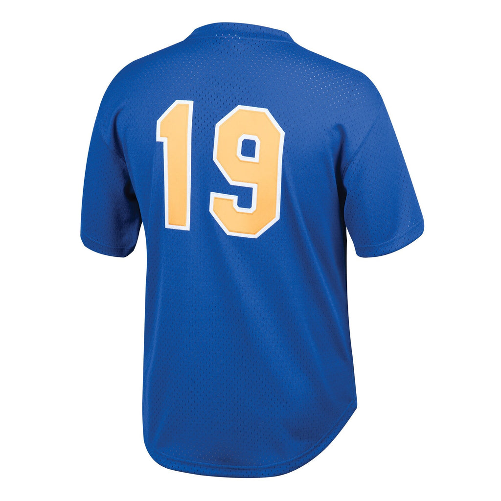 Youth Milwaukee Brewers Robin Yount Mitchell & Ness Royal Cooperstown Collection Mesh Batting Practice Jersey product image