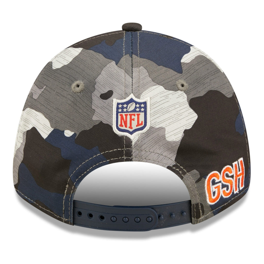 Chicago Bears New Era Camo 2022 NFL Training Camp Official 9FORTY Adjustable Hat for Men product image 4, provided for
