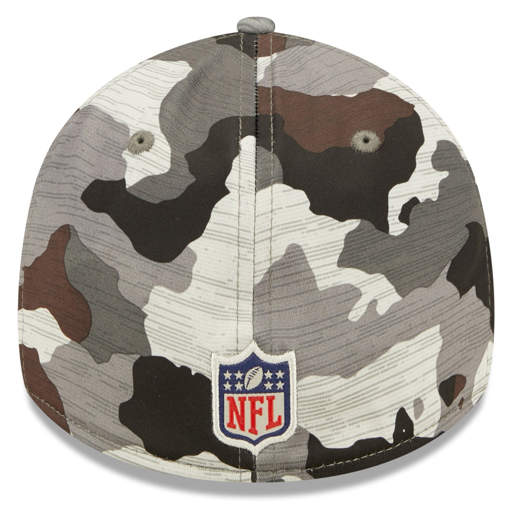 Cleveland Browns New Era Camo 2022 NFL Training Camp Official 39THIRTY Flex Hat for Men product image 4, provided for visual