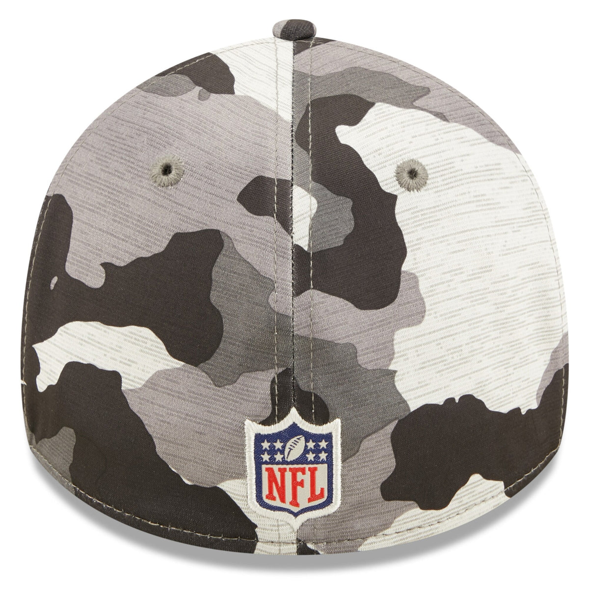Las Vegas Raiders New Era Camo 2022 NFL Training Camp Official 39THIRTY Flex Hat for Men product image 4, provided for