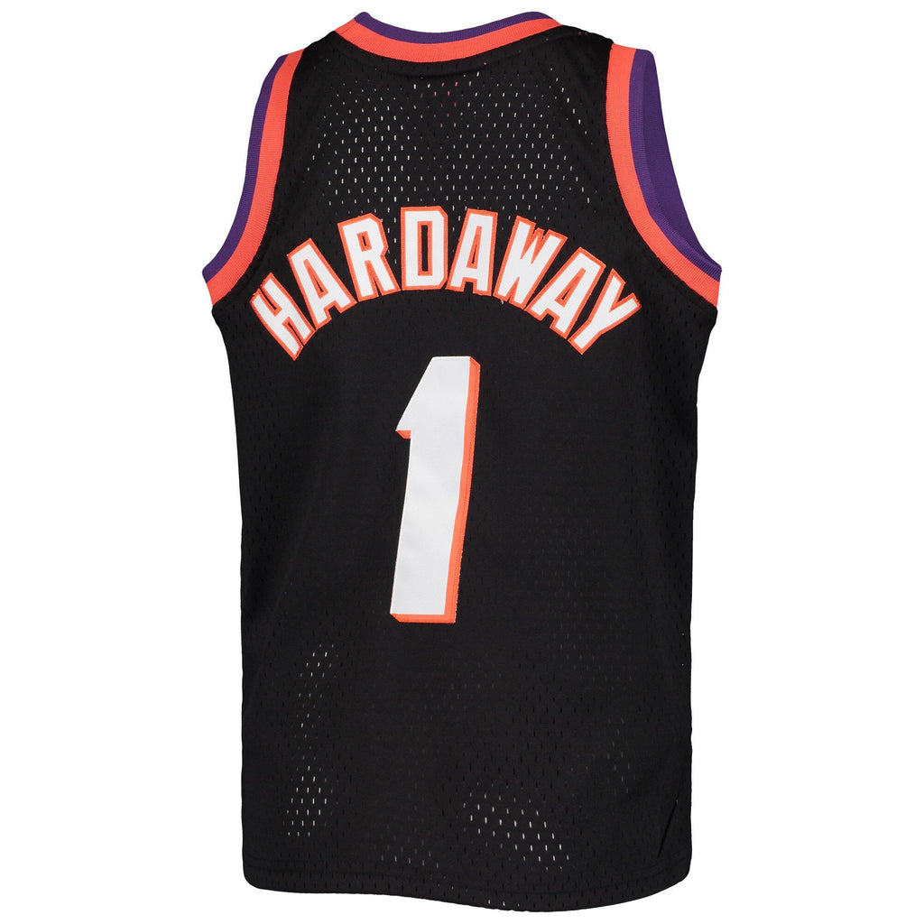 Youth Phoenix Suns Anfernee "Penny" Hardaway Mitchell & Ness Black Hardwood Classics Swingman Jersey product image 3,