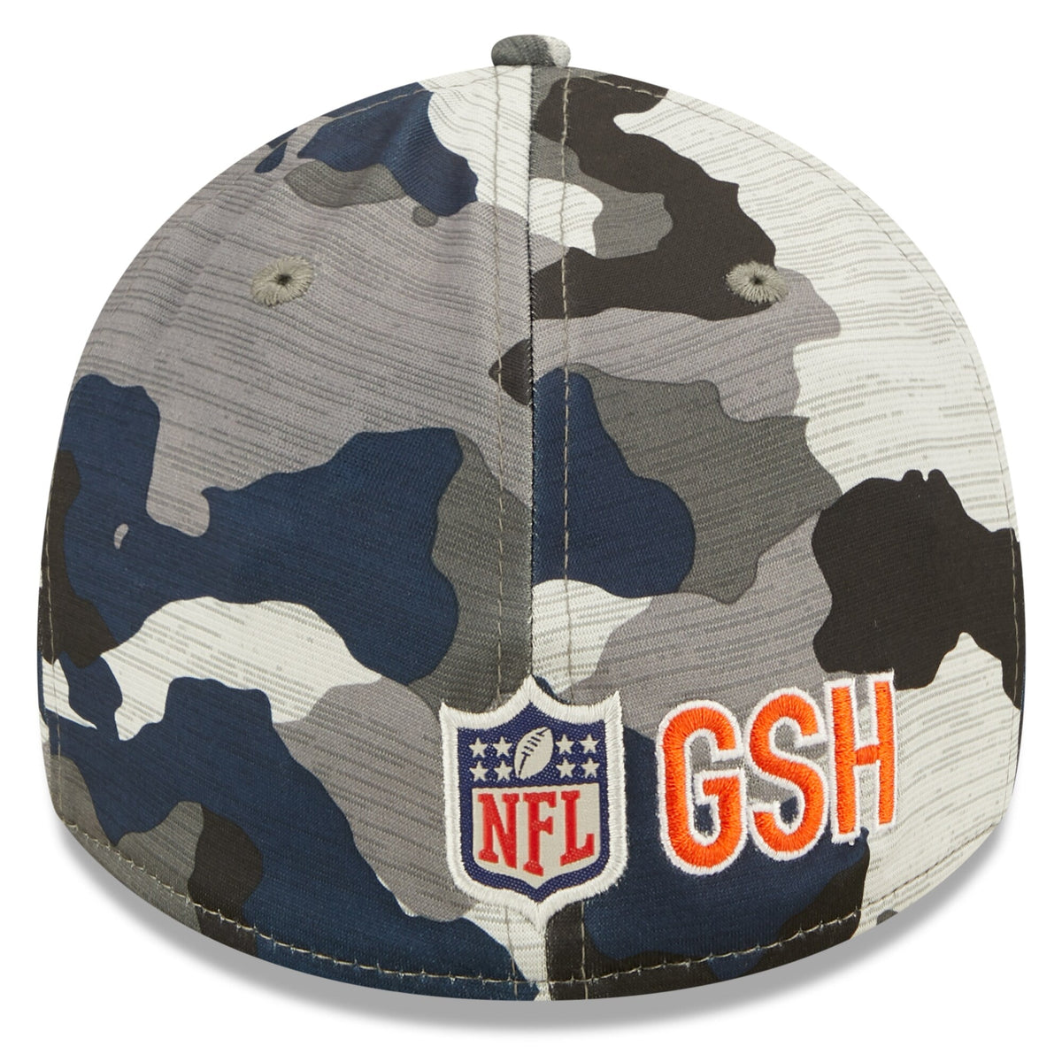 Chicago Bears New Era Camo 2022 NFL Training Camp Official Mascot 39THIRTY Flex Hat for Men product image 4, provided for
