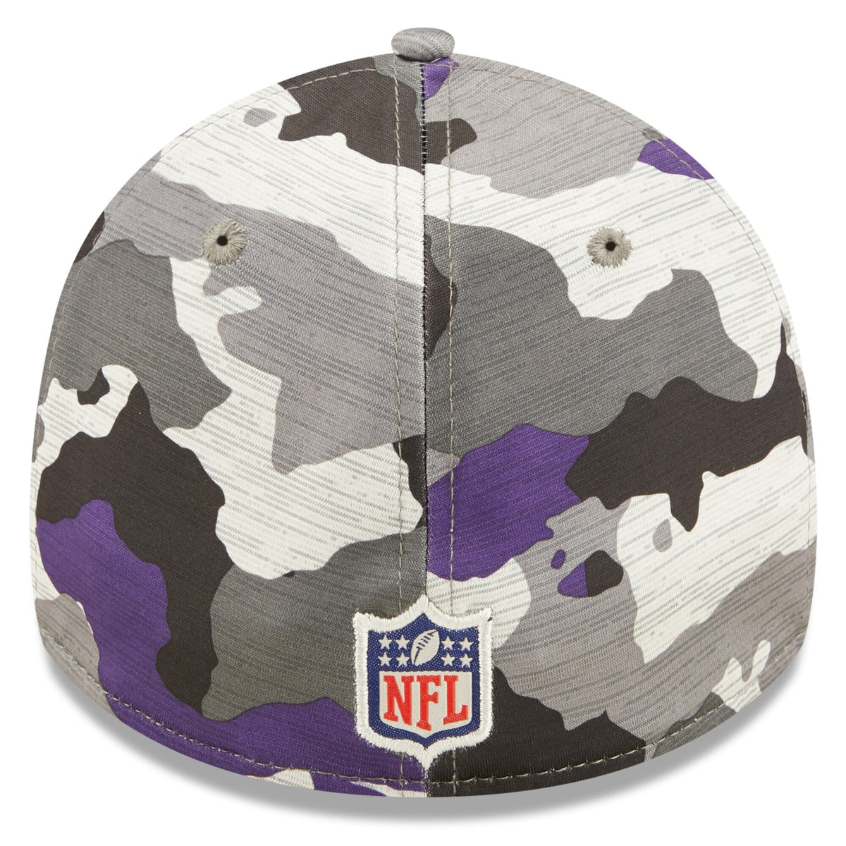 Minnesota Vikings New Era Camo 2022 NFL Training Camp Official 39THIRTY Flex Hat for Men product image 4, provided for