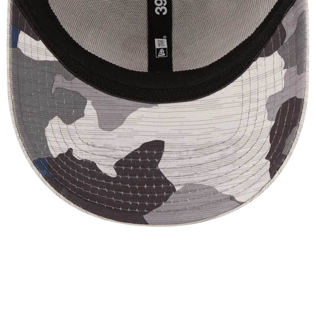 Chicago Bears New Era Gray 2022 NFL Training Camp Official Coach Script 39THIRTY Flex Hat for Men product image 5, provided
