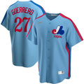 Montreal Expos Vladimir Guerrero Nike Light Blue Road Cooperstown Collection Team Jersey for Men product image 1, provided