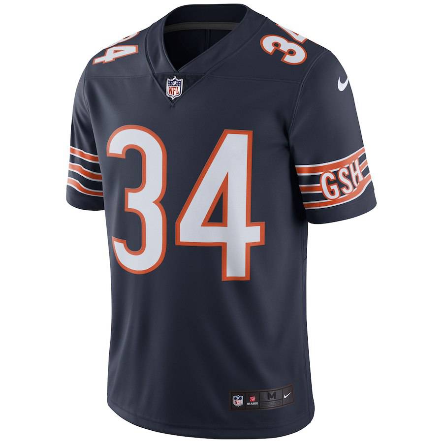 Chicago Bears Walter Payton Nike Navy Retired Player Vapor Untouchable Limited Throwback Jersey for Men product image 2,