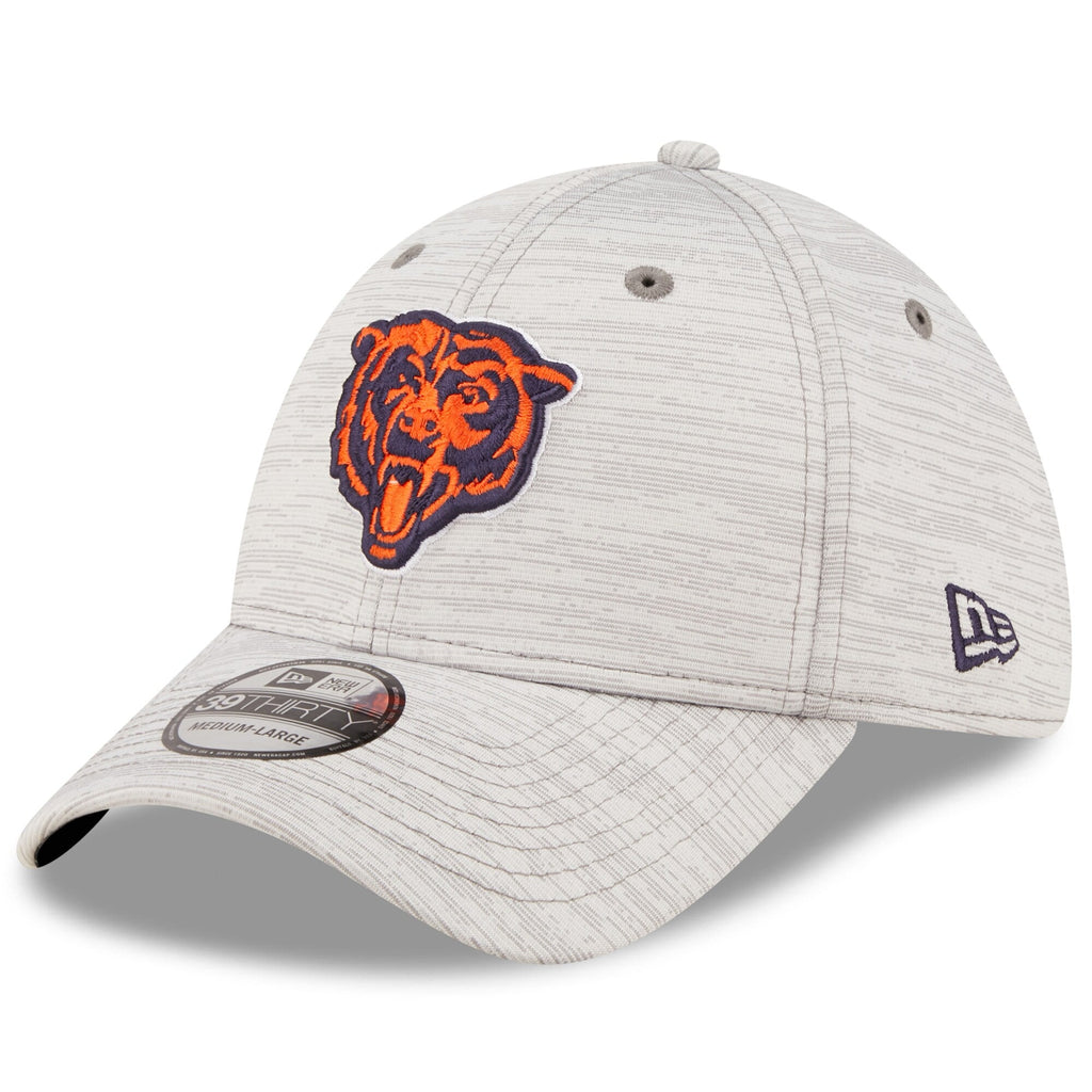 Chicago Bears New Era Gray 2022 NFL Training Camp Official Coach Mascot 39THIRTY Flex Hat for Men product image 1, provided