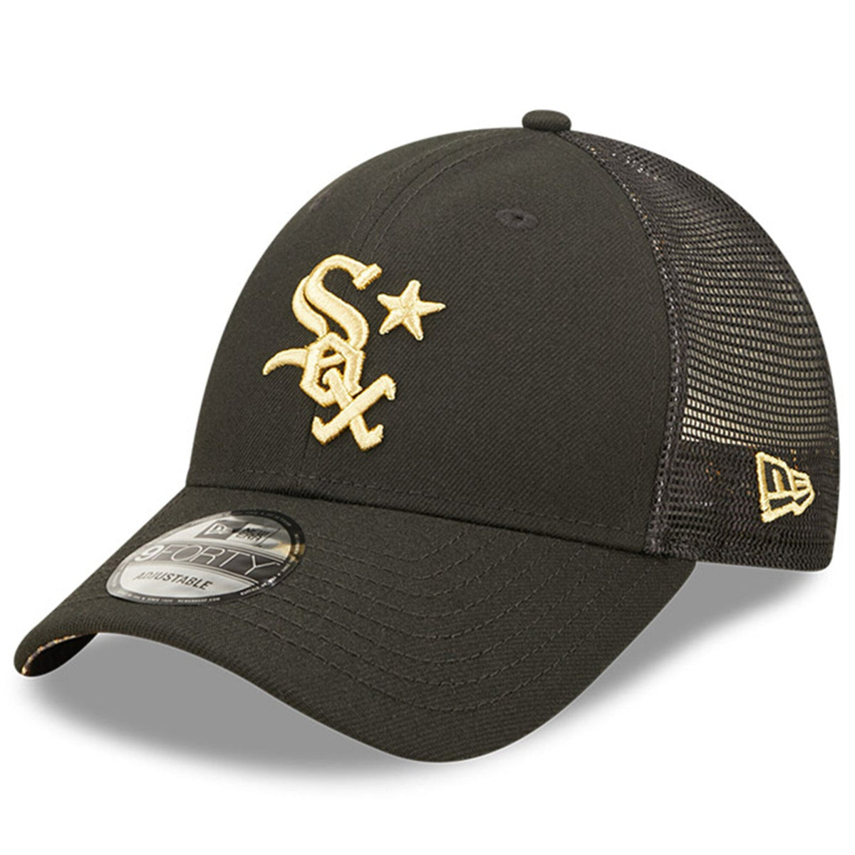 Chicago White Sox New Era Black 2022 MLB All-Star Game 9FORTY Snapback Adjustable Hat for Men product image 3, provided for