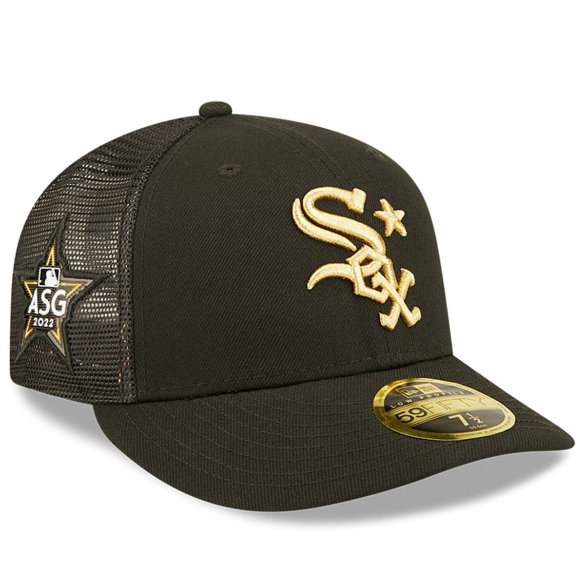 Chicago White Sox New Era Black 2022 MLB All-Star Game On-Field Low Profile 59FIFTY Fitted Hat for Men product image 1,