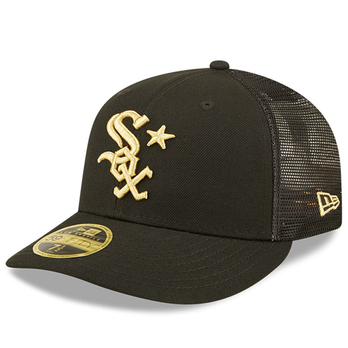 Chicago White Sox New Era Black 2022 MLB All-Star Game On-Field Low Profile 59FIFTY Fitted Hat for Men product image 3,