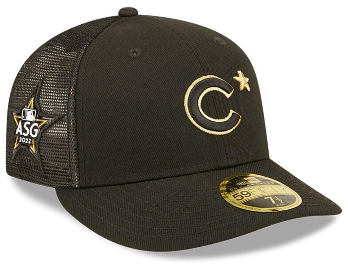 Chicago Cubs New Era Black 2022 MLB All-Star Game On-Field Low Profile 59FIFTY Fitted Hat for Men product image 1, provided