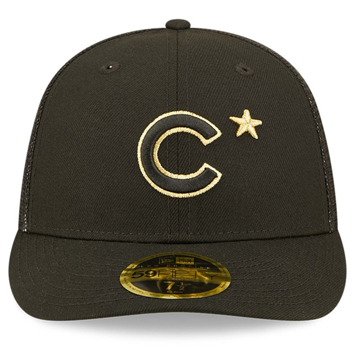 Chicago Cubs New Era Black 2022 MLB All-Star Game On-Field Low Profile 59FIFTY Fitted Hat for Men product image 2, provided