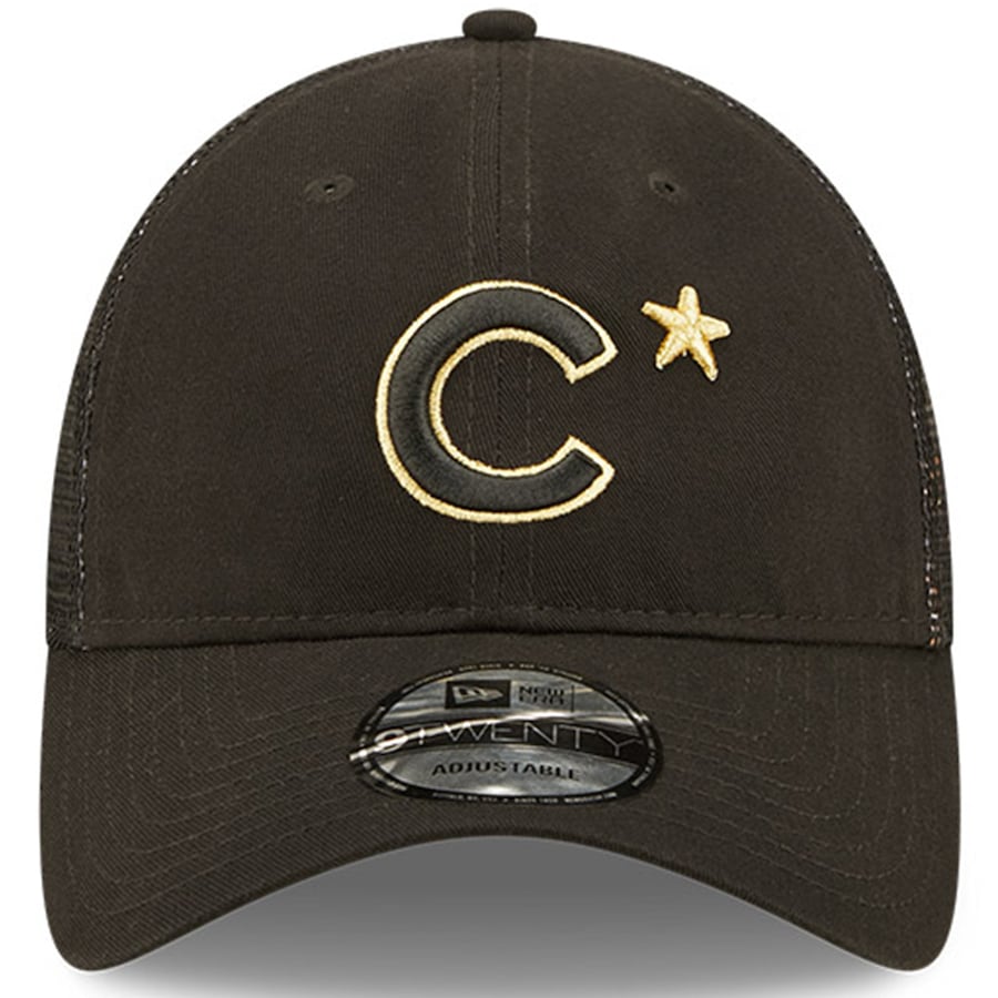 Chicago Cubs New Era Black 2022 MLB All-Star Game 9TWENTY Adjustable Hat for Men product image 2, provided for visual