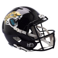 Jacksonville Jaguars Full Size Replica Speed Helmet product image 1, provided for visual reference and product detail review