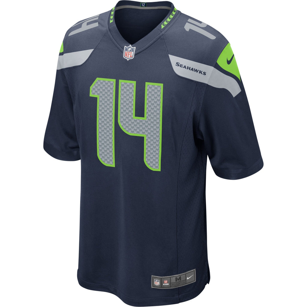 Seattle Seahawks DK Metcalf Nike Navy Game Player Jersey for Men product image 2, provided for visual reference and product