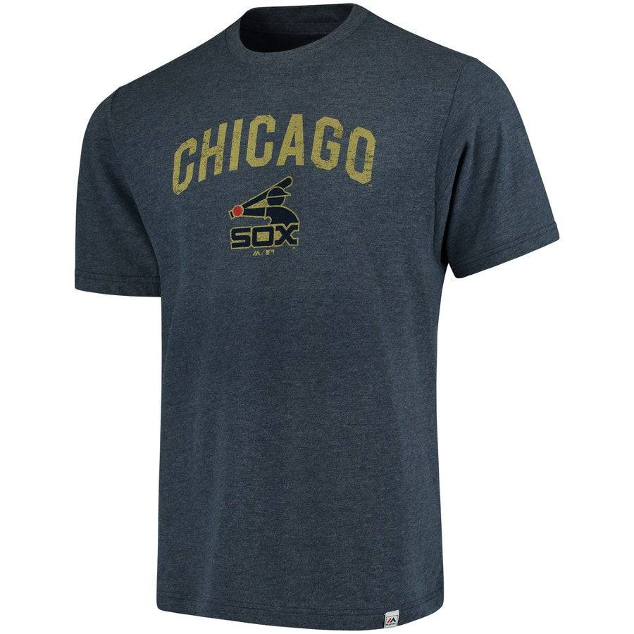 Mens Chicago White Sox Cooperstown Collection Eephus Pitch Softhand T-Shirt product image 2, provided for visual reference
