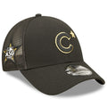 Chicago Cubs New Era 2022 All Star Game Black/Gold 9FORTY Adjustable Hat product image 1, provided for visual reference and