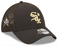 Chicago White Sox New Era 2022 All Star Game Black/ Gold 39THIRTY Flex Fit Hat product image 1, provided for visual