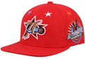 Philadelphia 76ers NBA 97 All Star Star HWC Green Mitchell & Ness Snapback Hat product image 1, provided for visual