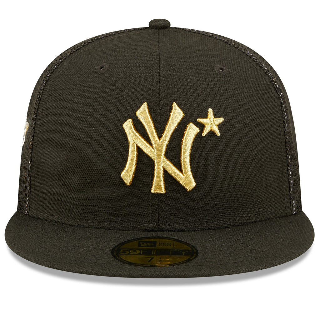 New York Yankees New Era Black 2022 MLB All-Star Game On-Field 59FIFTY Fitted Hat for Men product image 2, provided for