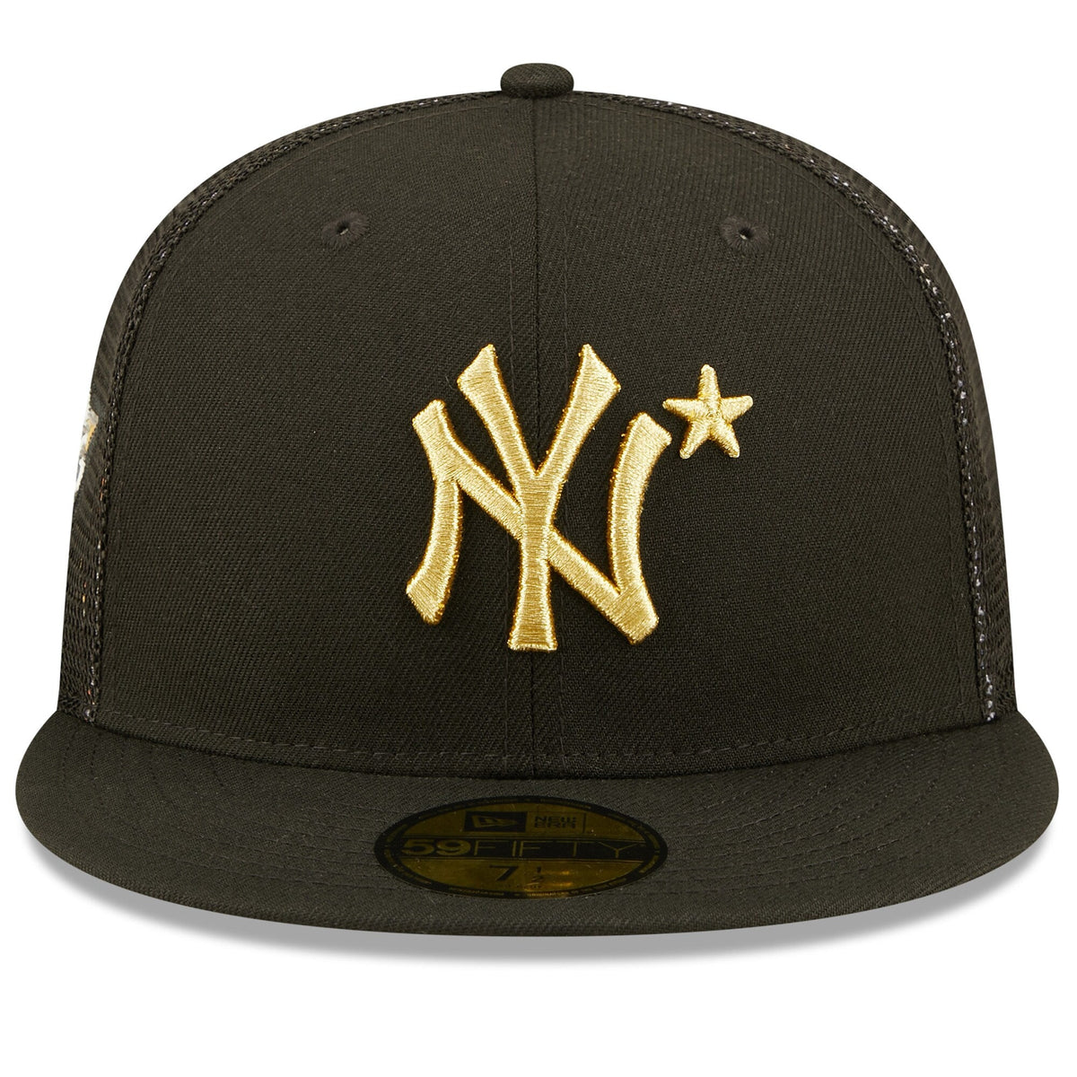 New York Yankees New Era Black 2022 MLB All-Star Game On-Field 59FIFTY Fitted Hat for Men product image 2, provided for