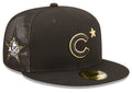 Chicago Cubs New Era Black 2022 MLB All-Star Game On-Field 59FIFTY Fitted Hat for Men product image 1, provided for visual