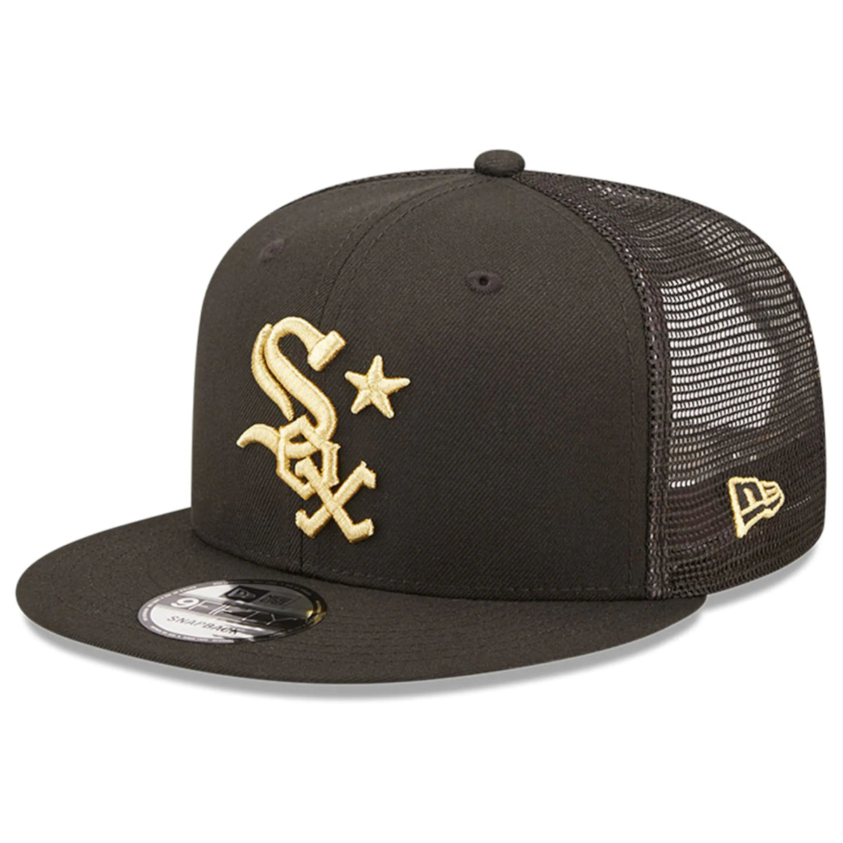 Chicago White Sox New Era Black 2022 MLB All-Star Game 9FIFTY Snapback Adjustable Hat for Men product image 3, provided for