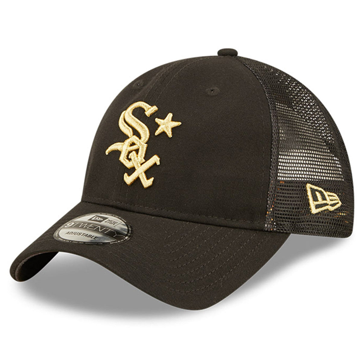 Chicago White Sox New Era Black 2022 MLB All-Star Game 9TWENTY Adjustable Hat for Men product image 3, provided for visual