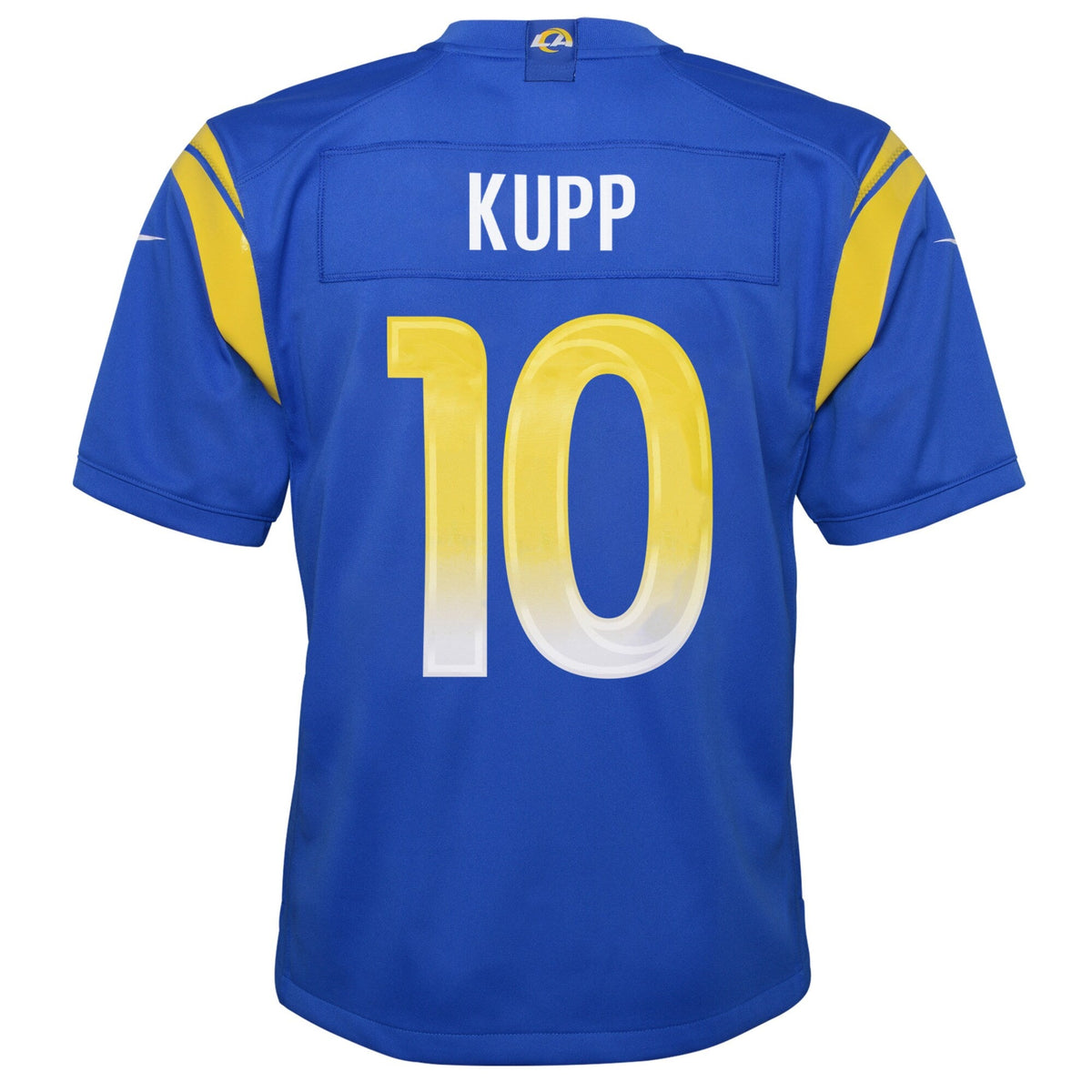 Youth Los Angeles Rams Cooper Kupp Nike Royal Game Jersey product image 3, provided for visual reference and product detail