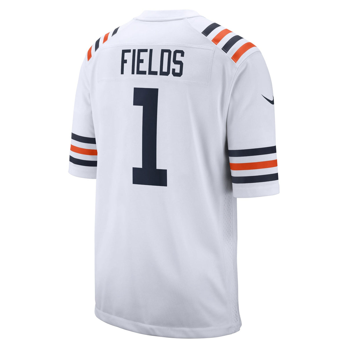 Chicago Bears Justin Fields Nike White Alternate Game Jersey for Men product image 3, provided for visual reference and