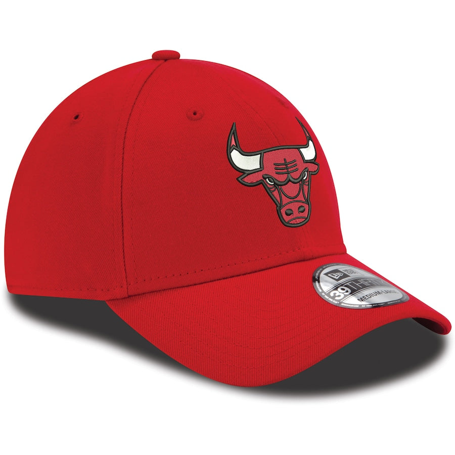 Chicago Bulls New Era Red NBA Team Classic 39THIRTY Flex Hat for Men product image 3, provided for visual reference and