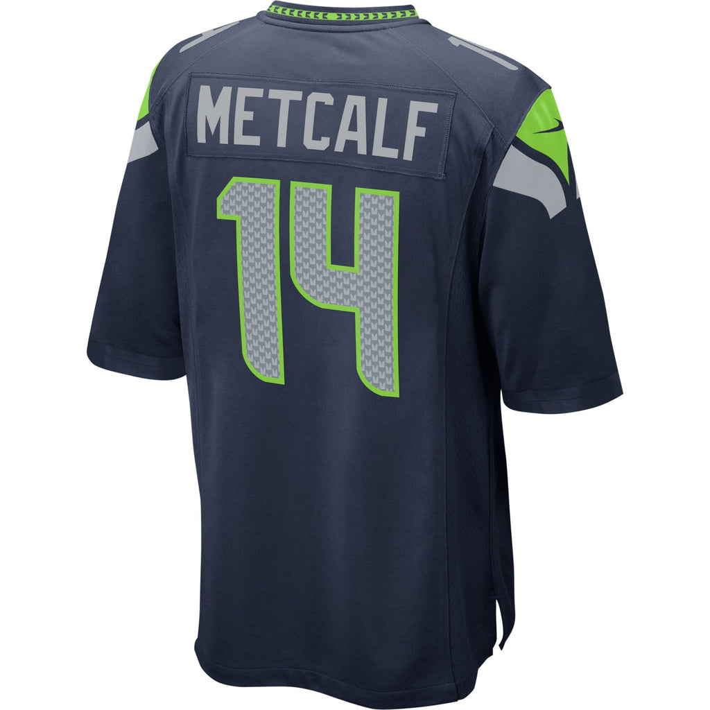 Seattle Seahawks DK Metcalf Nike Navy Game Player Jersey for Men product image 3, provided for visual reference and product