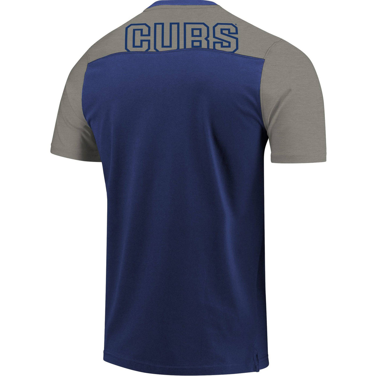 Chicago Cubs Fanatics Branded Royal/Gray Iconic T-Shirt for Men product image 3, provided for visual reference and product