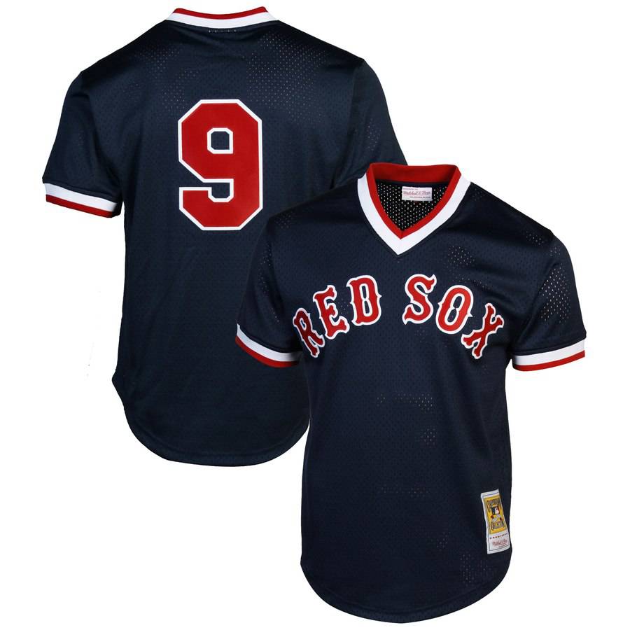 Ted Williams Boston Red Sox Authentic Batting Practice Jersey By Mitchell And Ness for Men product image 1, provided for