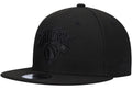 New York Knicks New Era Black On Black Color Pack 9FIFTY Snapback Hat for Men product image 1, provided for visual reference