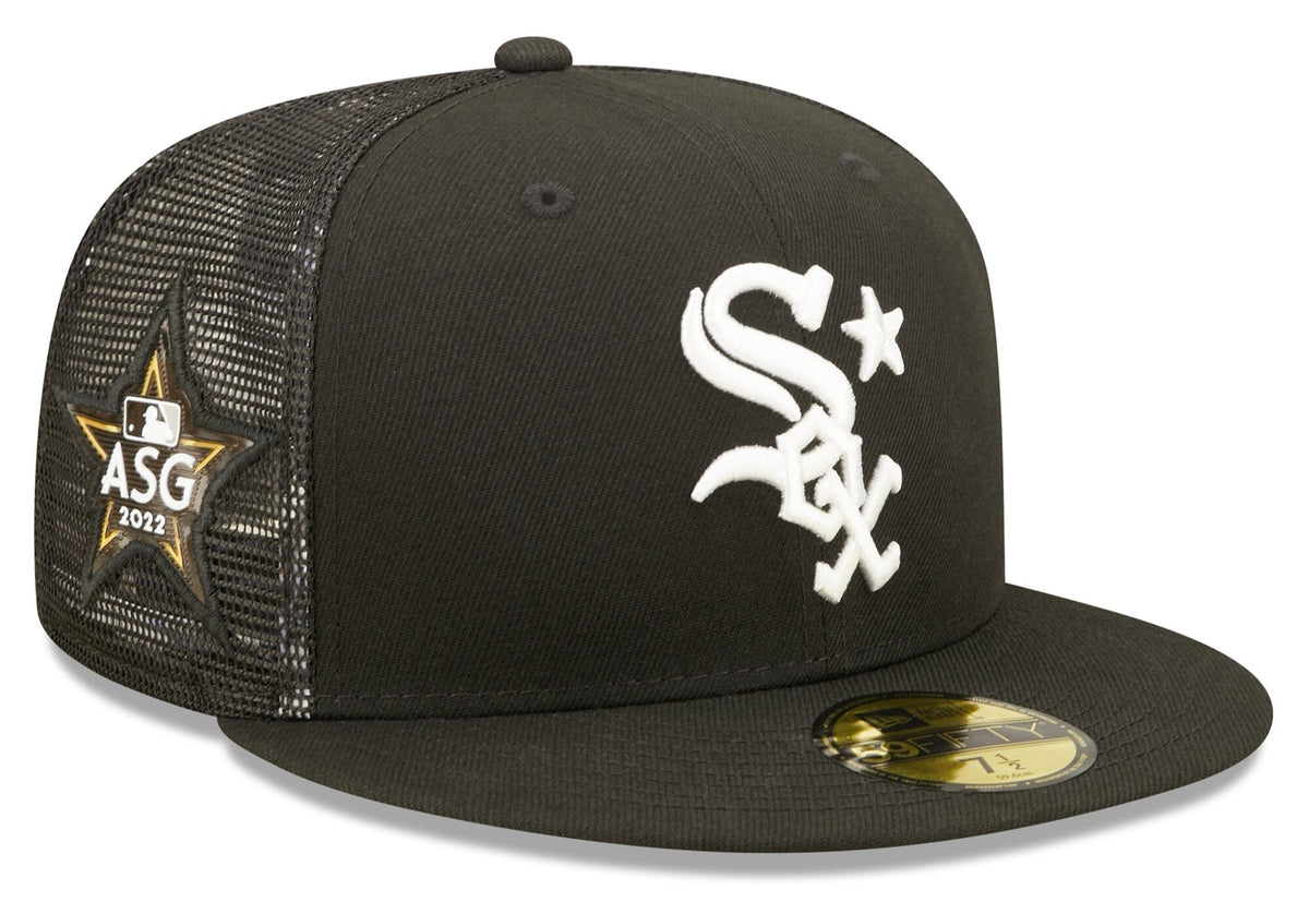 Chicago White Sox New Era Black 2022 MLB All-Star Game Workout 59FIFTY Fitted Hat for Men product image 1, provided for